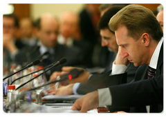 Russian Prime Minister Vladimir Putin chaired a meeting of the Consultative Council on Foreign Investment in Russia|20 october, 2008|16:00