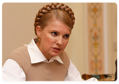 Vladimir Putin and Yulia Tymoshenko’s expanded governmental negotiations|2 october, 2008|21:08