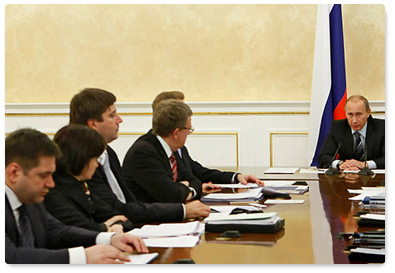 В.В.Путин провел совещание по стратегическому регулированию добычи и поставок нефти на внутренний и внешний рынки