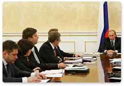 Vladimir Putin chaired a meeting on strategic regulation of oil production, domestic supply and export