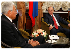 Vladimir Putin met with Egyptian Prime Minister Ahmed Nazif|11 november, 2008|12:00