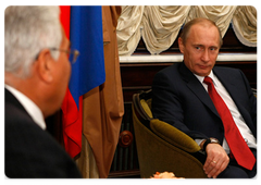 Vladimir Putin met with Egyptian Prime Minister Ahmed Nazif|11 november, 2008|12:00