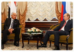 Prime Minister Vladimir Putin and Egyptian Prime Minister Ahmed Nazif held expanded Russian-Egyptian talks|11 november, 2008|12:00