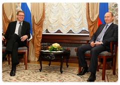 Prime Minister Vladimir Putin held talks with Finland’s Prime Minister Matti Vanhanen|12 november, 2008|12:00