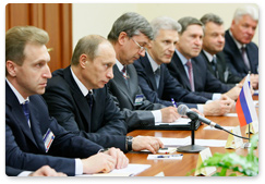 The addresses of Russian Prime Minister Vladimir Putin and Moldovan Prime Minister Zinaida Greceanii at Russian-Moldovan extended attendance talks