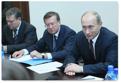 В.В.Путин провел встречу с представителями агропромышленного комплекса Ленинградской области