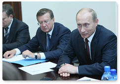 Prime Minister Vladimir Putin met with top managers of the Leningrad Region’s agro-industrial sector