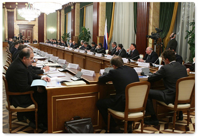 Vladimir Putin chaired a meeting of the Government’s Council on Competitiveness and Entrepreneurship