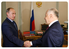 Prime Minister Vladimir Putin met with the President of Dagestan Mukhu Aliev|6 november, 2008|16:00