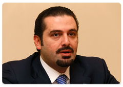 Saad Hariri, leader of the parliamentary majority of Lebanon|7 november, 2008|18:00