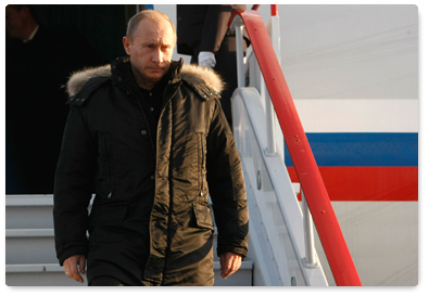 В.В.Путин прибыл с рабочей поездкой в Ростов-на-Дону