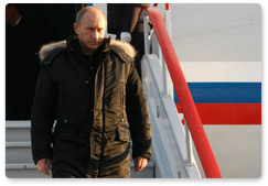 В.В.Путин прибыл с рабочей поездкой в Ростов-на-Дону
