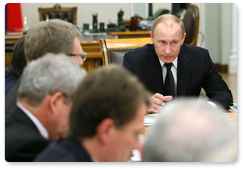 В.В.Путин провел совещание по подготовке к заседанию Совета при по реализации приоритетных нацпроектов и демографической политике