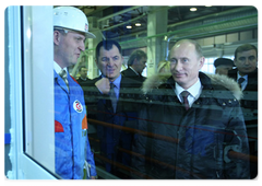 Vladimir Putin visited and a building structure plant|18 december, 2008|17:30