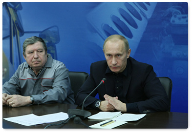 Prime Minister Vladimir Putin held a meeting on additional measures to stabilise and rehabilitate the country’s auto industry