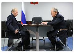 Prime Minister Vladimir Putin met with Tatarstan’s President Mintimer Shaimiev|19 december, 2008|16:00