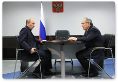 Prime Minister Vladimir Putin met with Tatarstan’s President Mintimer Shaimiev