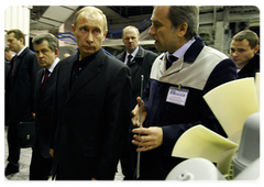 В.В.Путин посетил ОАО «Автодизель»|2 декабря, 2008|19:50