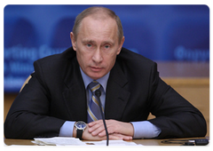 Председатель Правительства Российской Федерации В.В.Путин выступил на 7-ой Министерской встрече Форума стран-экспортеров газа|23 декабря, 2008|14:00