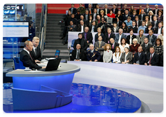 "Conversation with Vladimir Putin"|4 december, 2008|16:00