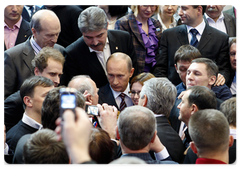 "Conversation with Vladimir Putin"|4 december, 2008|16:00