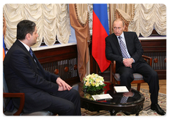 Prime Minister Vladimir Putin met with Armenian Prime Minister Tigran Sargsyan|5 december, 2008|13:00