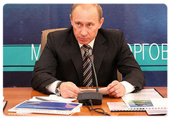 Владимир Путин провел совещание по вопросам создания Балтийской трубопроводной системы-2|14 мая, 2008|13:28
