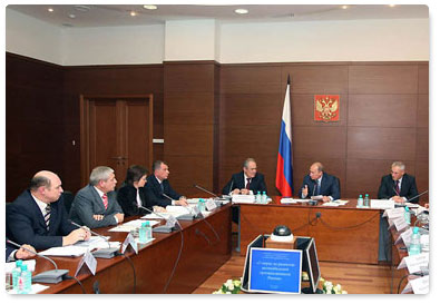 Vladimir Putin chaired a meeting on the development of the auto industry
