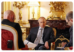 Russian Prime Minister Vladimir Putin was interviewed by the French newspaper Le Monde|31 may, 2008|16:46