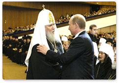 Prime Minister Putin’s speech at a reception to mark the 1020th anniversary of Christianity in Russia