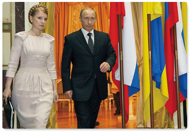 Состоялась беседа В.В.Путина с премьер-министром Украины Ю.В.Тимошенко