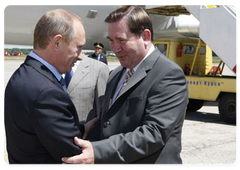 Russian Prime Minister Vladimir Putin met with Kursk Governor Alexander Mikhailov|19 june, 2008|15:30