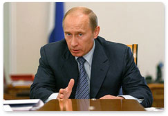 Prime Minister Vladimir Putin chaired a meeting on the Draft Long-Term Strategy for Large-Scale Housing Construction