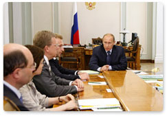 Prime Minister Vladimir Putin chaired a meeting on providing better social services for certain groups of population