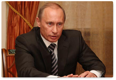 Prime Minister Vladimir Putin to meet with Chinese President Hu Jintao