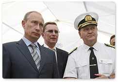 Prime Minister Vladimir Putin visited the Kochetovsky waterworks facility