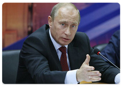 Russian Prime Minister Vladimir Putin conducted a meeting on measures to develop ferrous metallurgy and provide metal products for the domestic market|24 july, 2008|20:00