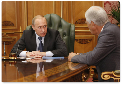 В.В.Путин встретился с Председателем Государственной Думы Российской Федерации Б.В.Грызловым