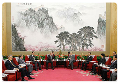 During his visit to the People's Republic of China Prime Minister Vladimir Putin had several meetings with the leaders of the PRC and of the other countries|8 august, 2008|23:30
