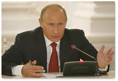 Prime Minister Vladimir Putin met with Liberal Democratic Party of Russia (LDPR) Duma deputies