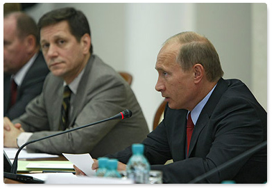 В.В.Путин провел заседание президиума Совета по развитию физической культуры и спорта