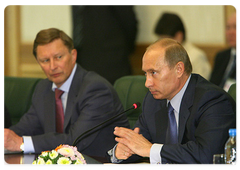 Председатель Правительства Российской Федерации В.В.Путин провел переговоры с премьер-министром Республики Узбекистан Ш.М.Мирзиёевым|2 сентября, 2008|11:00