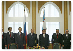 Several documents were signed on completion of the Russia-Uzbek negotiations