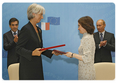 The session of the French-Russian Cooperation Commission resulted in signing a number of documents|20 september, 2008|17:00