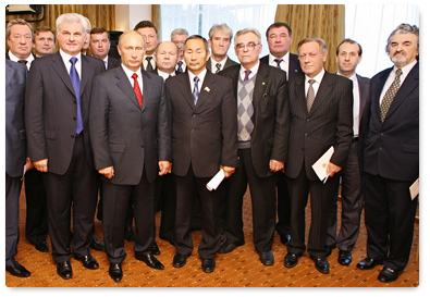 В.В.Путин встретился с членами правления Центрального совета Аграрной партии России