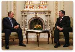 Prime Minister Vladimir Putin held a meeting with Kyrgyz Prime Minister Igor Chudinov