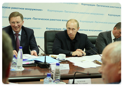 Prime Minister Vladimir Putin held a conference on measures of Government support for the military-industrial complex|15 january, 2009|18:00