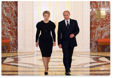 Заявление Председателя Правительства России В.В.Путина и Премьер-министра Украины Ю.В.Тимошенко по итогам переговоров