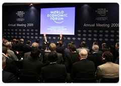 Председатель Правительства Российской Федерации В.В.Путин провел встречу с членами Международного совета предпринимателей|29 января, 2009|16:00