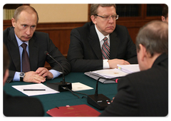 Prime Minister Vladimir Putin held talks with his Belarusian counterpart Sergei Sidorsky|30 january, 2009|15:00